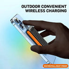 5000mAh Wireless Solar Magnetic Power Bank