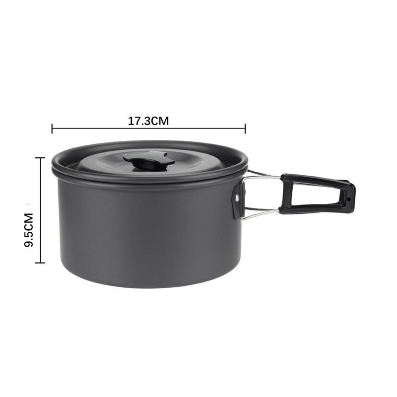 2-3 person camping cookware