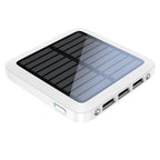5000mAh Mini Solar Power Bank with Dual USB and LED Light