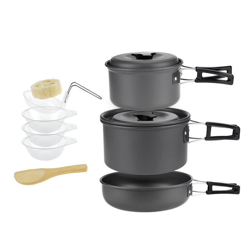 2-3 person camping cookware
