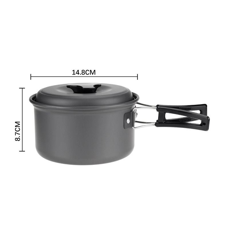 2-3 person camping cookware