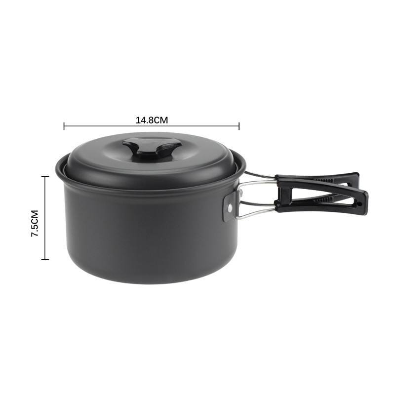 1-2 person camping cookware